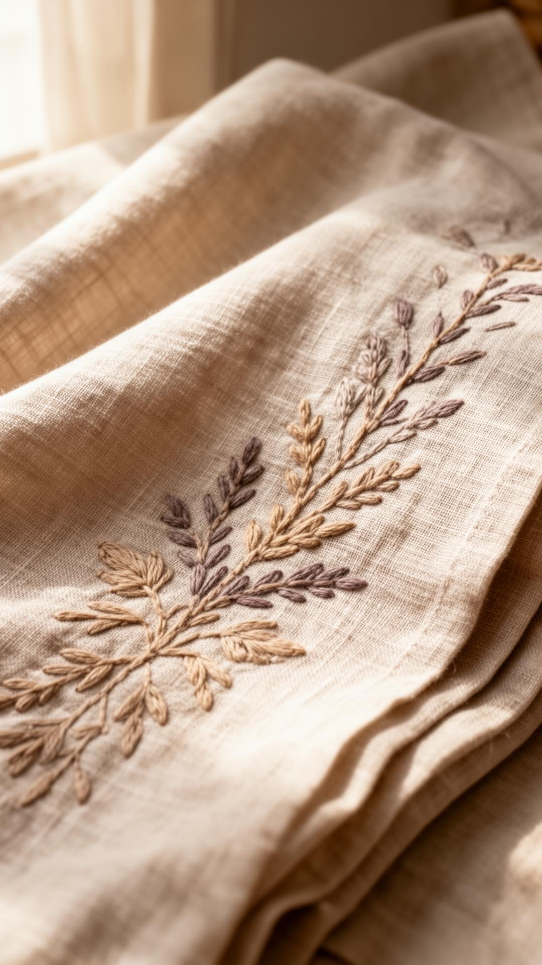 Embroidered products